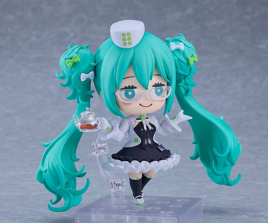 Piapro Characters - Hatsune Miku - Good Smile Kuji - Good Smile Kuji Hatsune Miku 2025 Autumn (Last Prize) - Nendoroid (#2775-b) - Glasses x Cafe Ver., Another Color — изображение 4