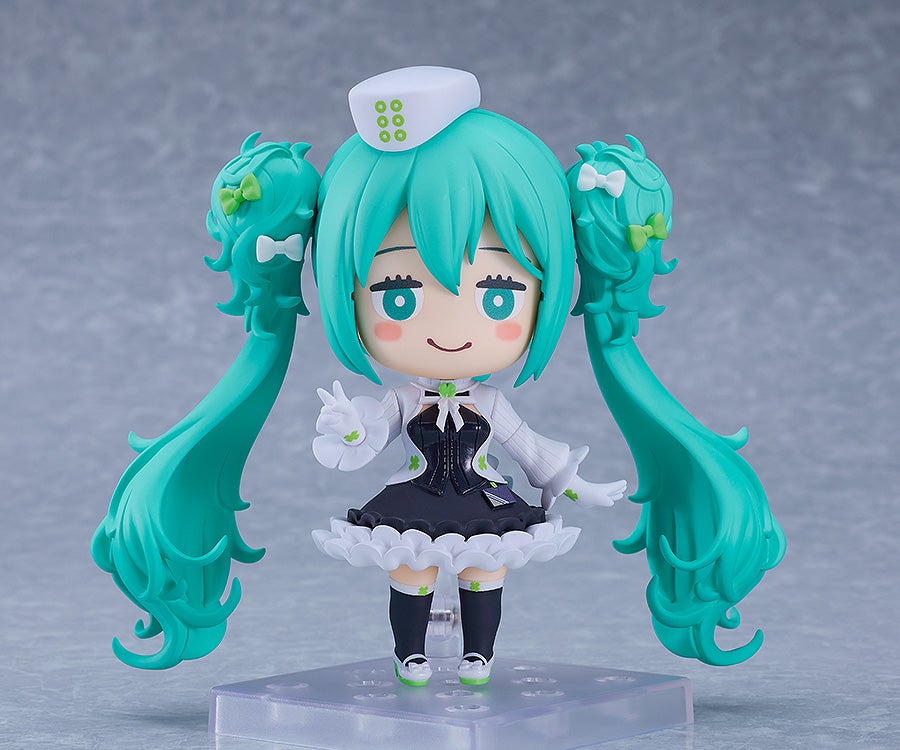 Piapro Characters - Hatsune Miku - Good Smile Kuji - Good Smile Kuji Hatsune Miku 2025 Autumn (Last Prize) - Nendoroid (#2775-b) - Glasses x Cafe Ver., Another Color — изображение 2
