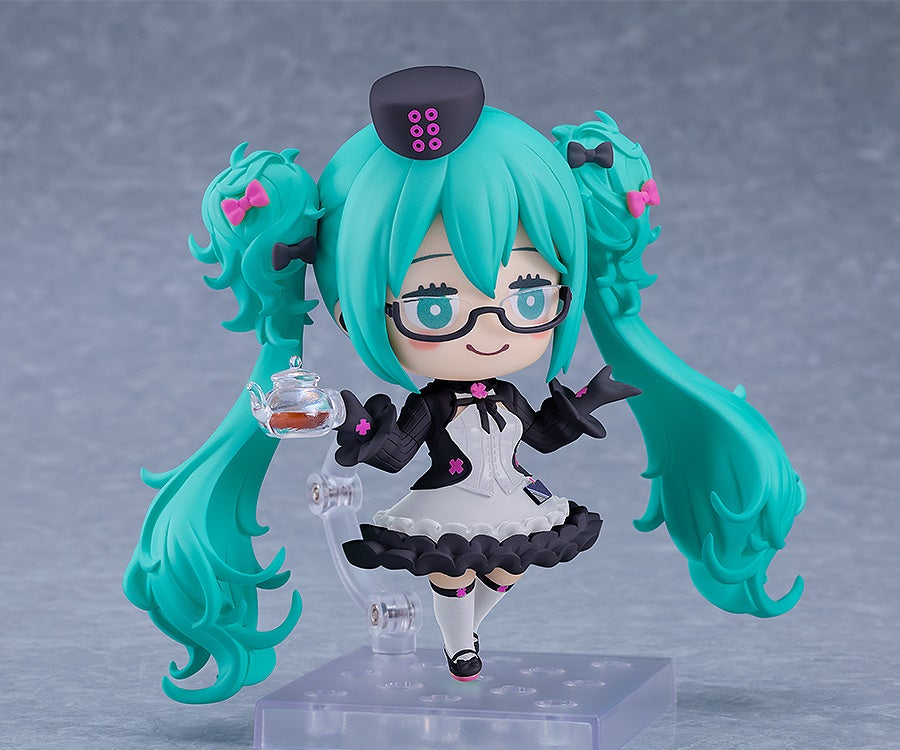 Piapro Characters — Hatsune Miku — Good Smile Kuji — Good Smile Kuji Hatsune Miku 2025 Autumn (A Prize) — Nendoroid (#2775-a) — Glasses x Cafe Ver. — изображение 4