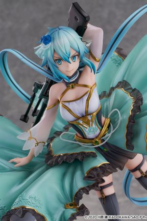 Sword Art Online - Sinon - Shibuya Scramble Figure - 1/7 - Crystal Dress Ver. (CyberZ, eStream)