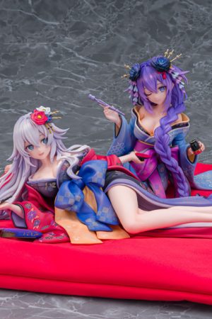 Senran Nin Nin Ninja Taisen Neptune: Shoujo-tachi no Kyouen - Black Heart & Purple Heart - KDcolle - 1/7 - Kimono Ver.